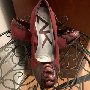 Anne Klein Sport burgundy shoes